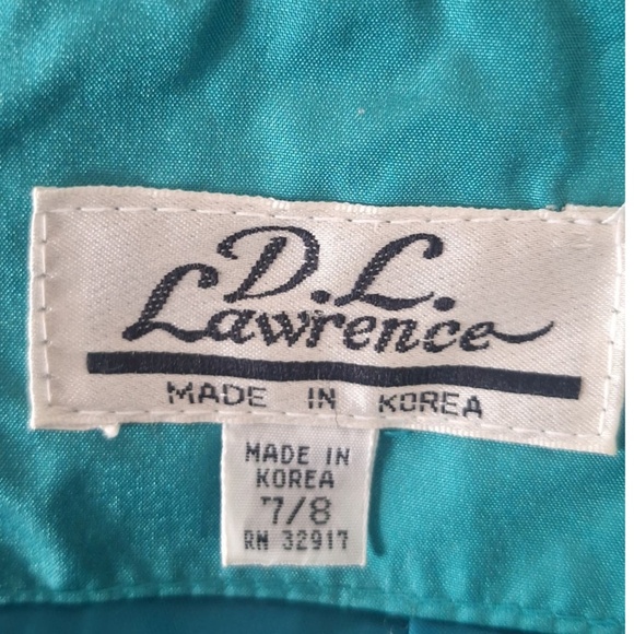 Vintage 80s Lightweight Teal A-Line Swing Jacket Women’s 7/8 Spring Summer Coat - Picture 7 of 8